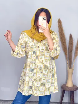 مانتو لینن ترنم کد 5087