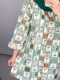 مانتو لینن ترنم کد 5087