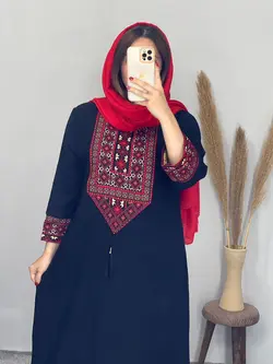 پیراهن مانتویی پریدخت کد 4105