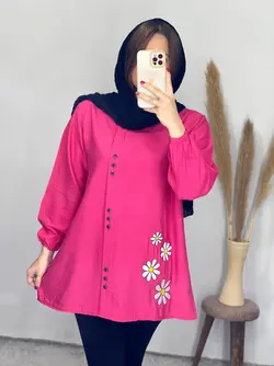 تونیک گلدوزی شده باران کد 7104