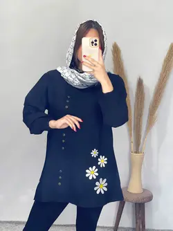 تونیک گلدوزی شده باران کد 7104
