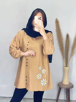 تونیک گلدوزی شده باران کد 7104