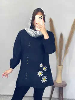 تونیک گلدوزی شده باران کد 7104
