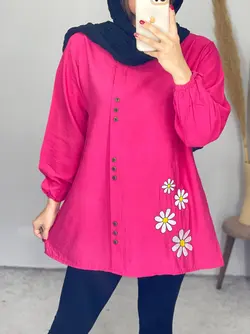 تونیک گلدوزی شده باران کد 7104