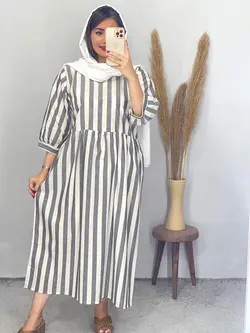 پیراهن مانتویی غزاله کد 4106