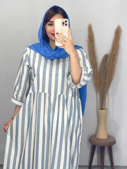 پیراهن مانتویی غزاله کد 4106