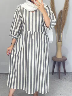 پیراهن مانتویی غزاله کد 4106