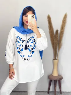 شومیز منگوله دار افرا کد 3288