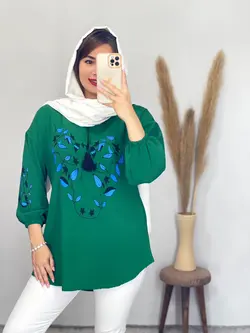 شومیز منگوله دار افرا کد 3288