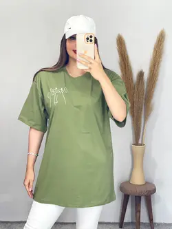 تیشرت لانگ  cat کد 1102