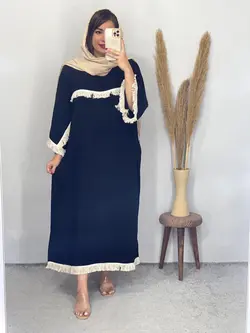 کفتان ریش دار ریحانه کد 4110