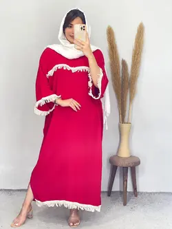 کفتان ریش دار ریحانه کد 4110