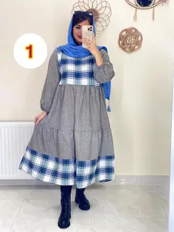 پیراهن پاییزه کد 4113