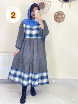 پیراهن پاییزه کد 4113