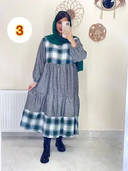 پیراهن پاییزه کد 4113