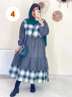 پیراهن پاییزه کد 4113