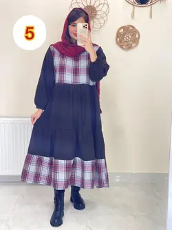 پیراهن پاییزه کد 4113