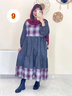 پیراهن پاییزه کد 4113