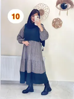 پیراهن پاییزه کد 4113