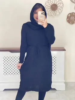 مانتو بافت دامنی کد 5108