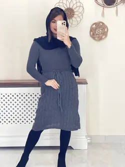 مانتو بافت دامنی کد 5108