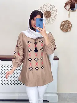 شومیز منگوله دار رها کد 3289