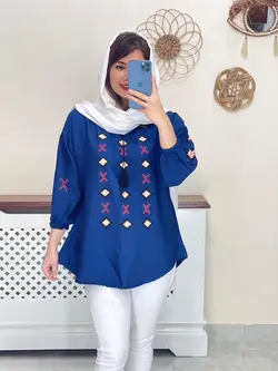 شومیز منگوله دار رها کد 3289