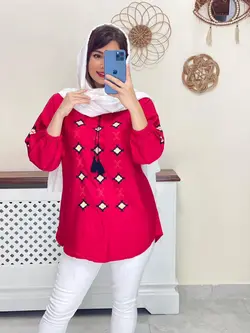 شومیز منگوله دار رها کد 3289