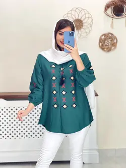شومیز منگوله دار رها کد 3289