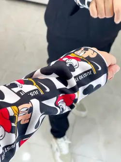 ست  هودی شلوار جاگر تو کرکی کد 2091