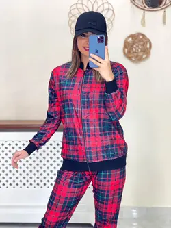 ست سویشرت شلوار مخمل کد 2092