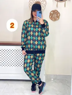 ست سویشرت شلوار مخمل کد 2092