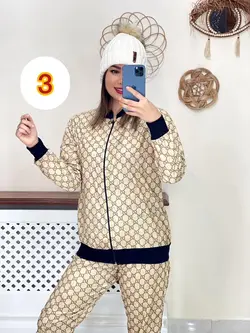 ست سویشرت شلوار مخمل کد 2092