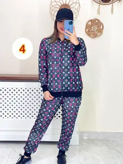 ست سویشرت شلوار مخمل کد 2092