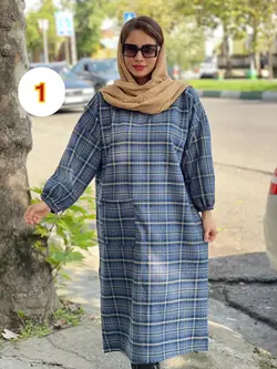 پیراهن پشمی تک جیب کد 4119