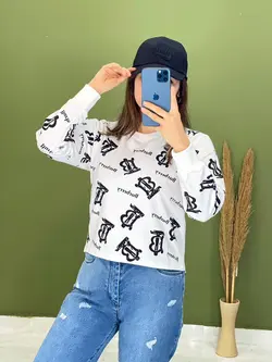 کراپ آستین دار دورس burberry کد 7126