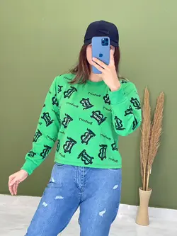 کراپ آستین دار دورس burberry کد 7126