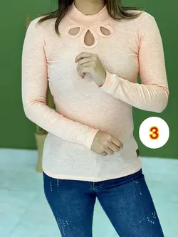 بلوز فانریپ مدل اشکی کد 7127