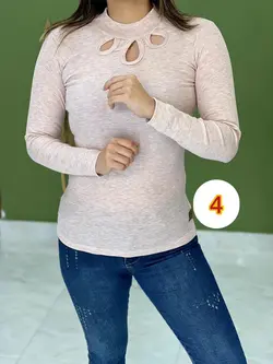 بلوز فانریپ مدل اشکی کد 7127