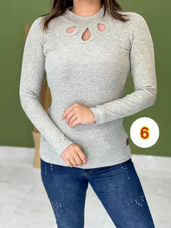 بلوز فانریپ مدل اشکی کد 7127