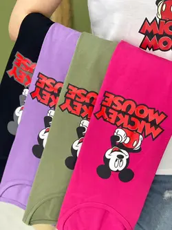 تیشرت طرح میکی موس کد 1136