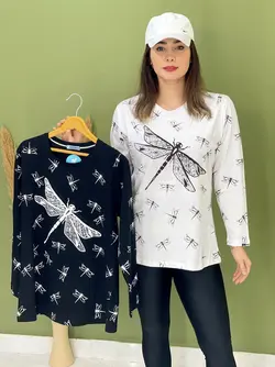 بلوز دورس سنجاقکی کد 7131
