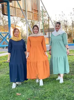 پیراهن مانتویی دریا کد 4120