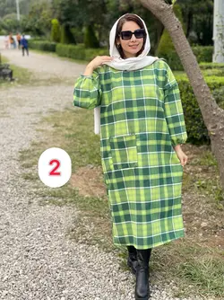 پیراهن پشمی تک جیب کد 4121