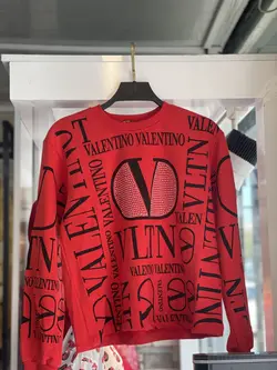 بلوز آستین دار طرح برند کد 7136