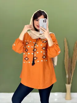 شومیز مانتویی مهرناز کد 3304