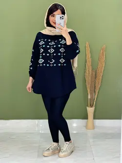 شومیز مانتویی مهرناز کد 3304