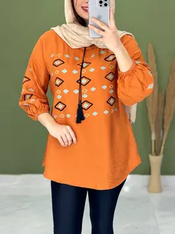 شومیز مانتویی مهرناز کد 3304