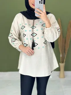 شومیز مانتویی مهرناز کد 3304