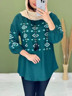 شومیز مانتویی مهرناز کد 3304